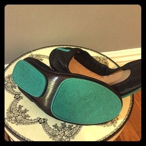 Tieks black matte ballet slippers size 9 -like NEW